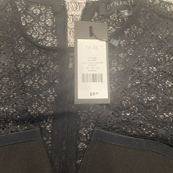 Dynamite Lace Combo Romper - Picture 4 of 5